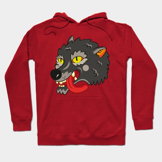 Wolf Hoodie by VectorLance